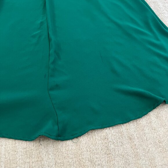 Jella Couture Green Boho Summer Hilo Sleeveless Maxi Dress S - Picture 10 of 11